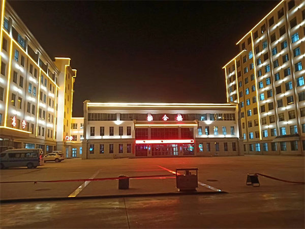 古浪县大荆医院亮化